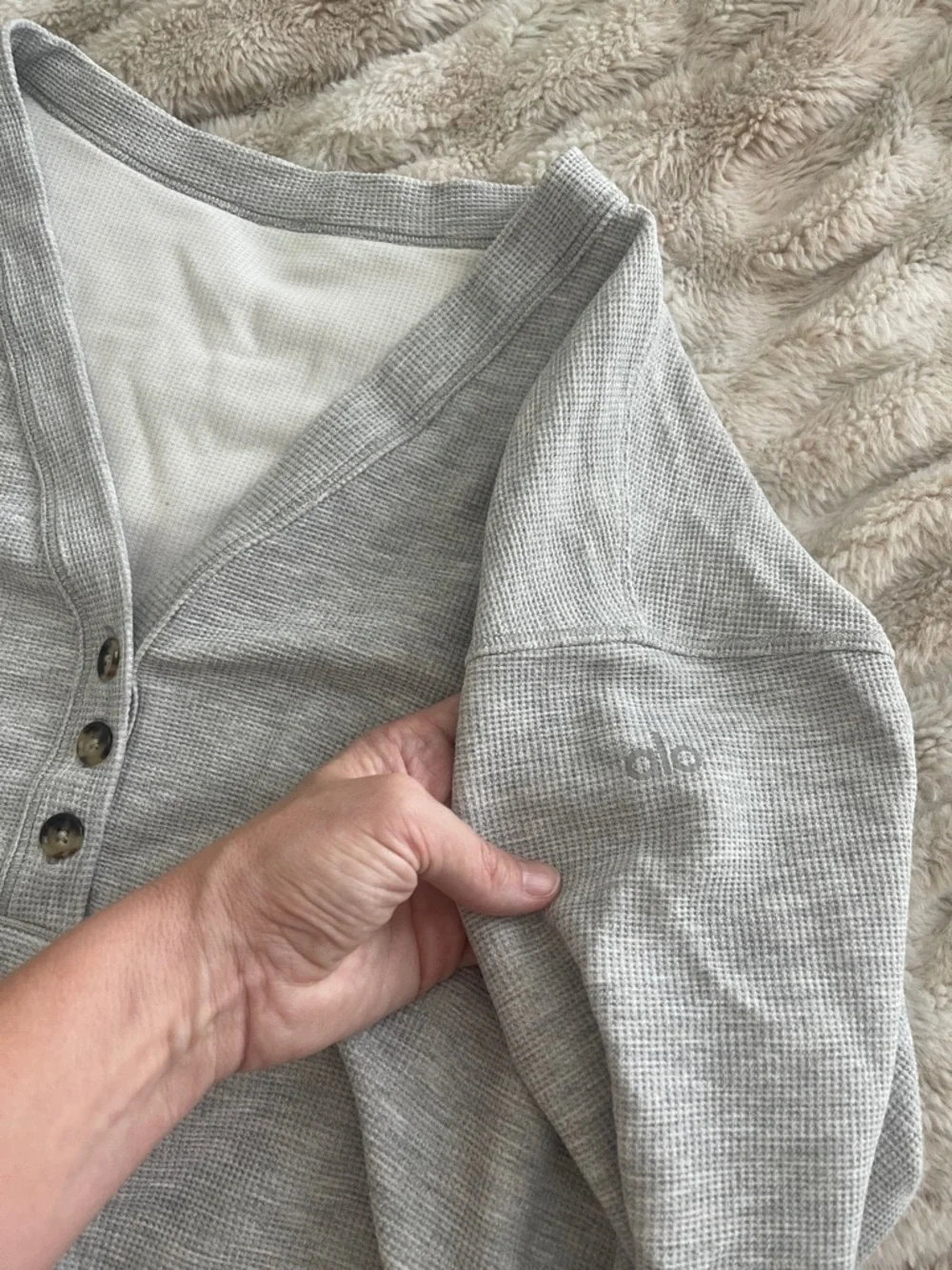 Alo gray pullover - Picture 5 of 5